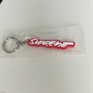 Supreme Futura Logo Keychain